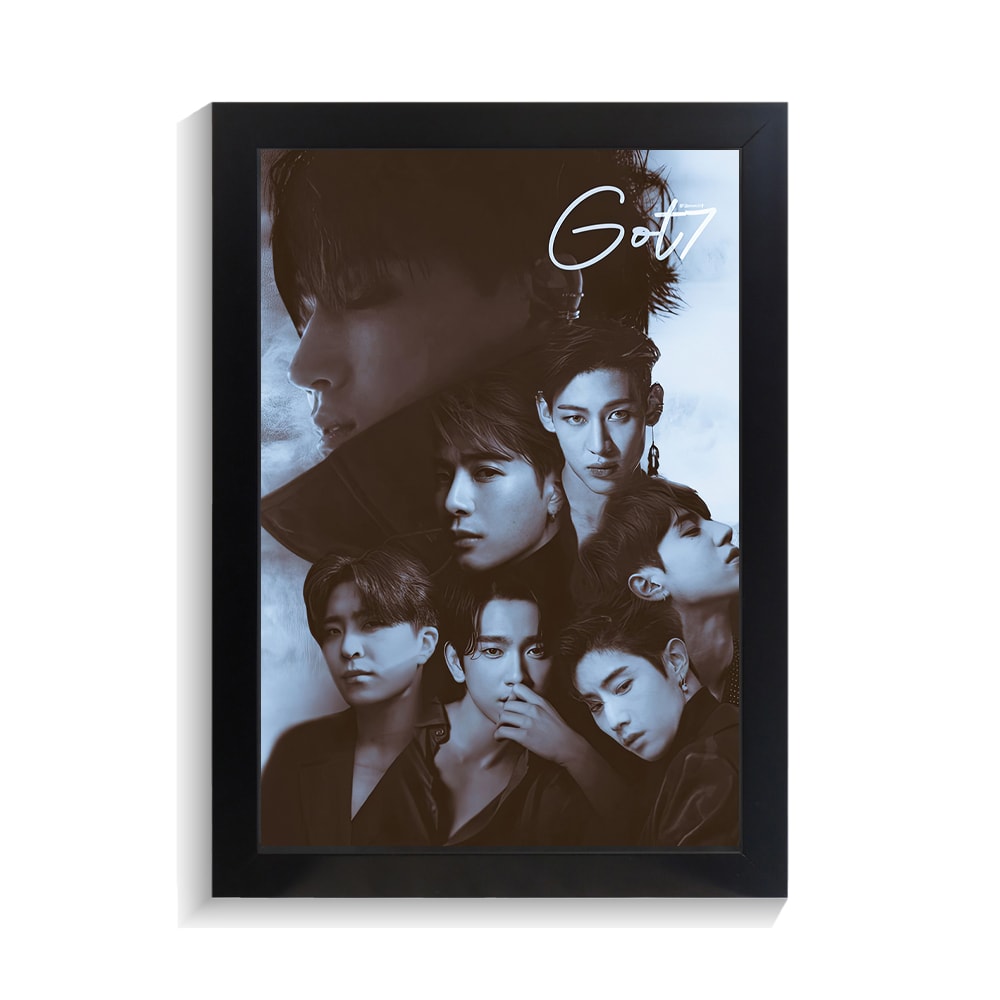 تابلو خواننده طرح Got 7 کد PF-20187 تابلو خواننده طرح Got 7 کد PF 20187