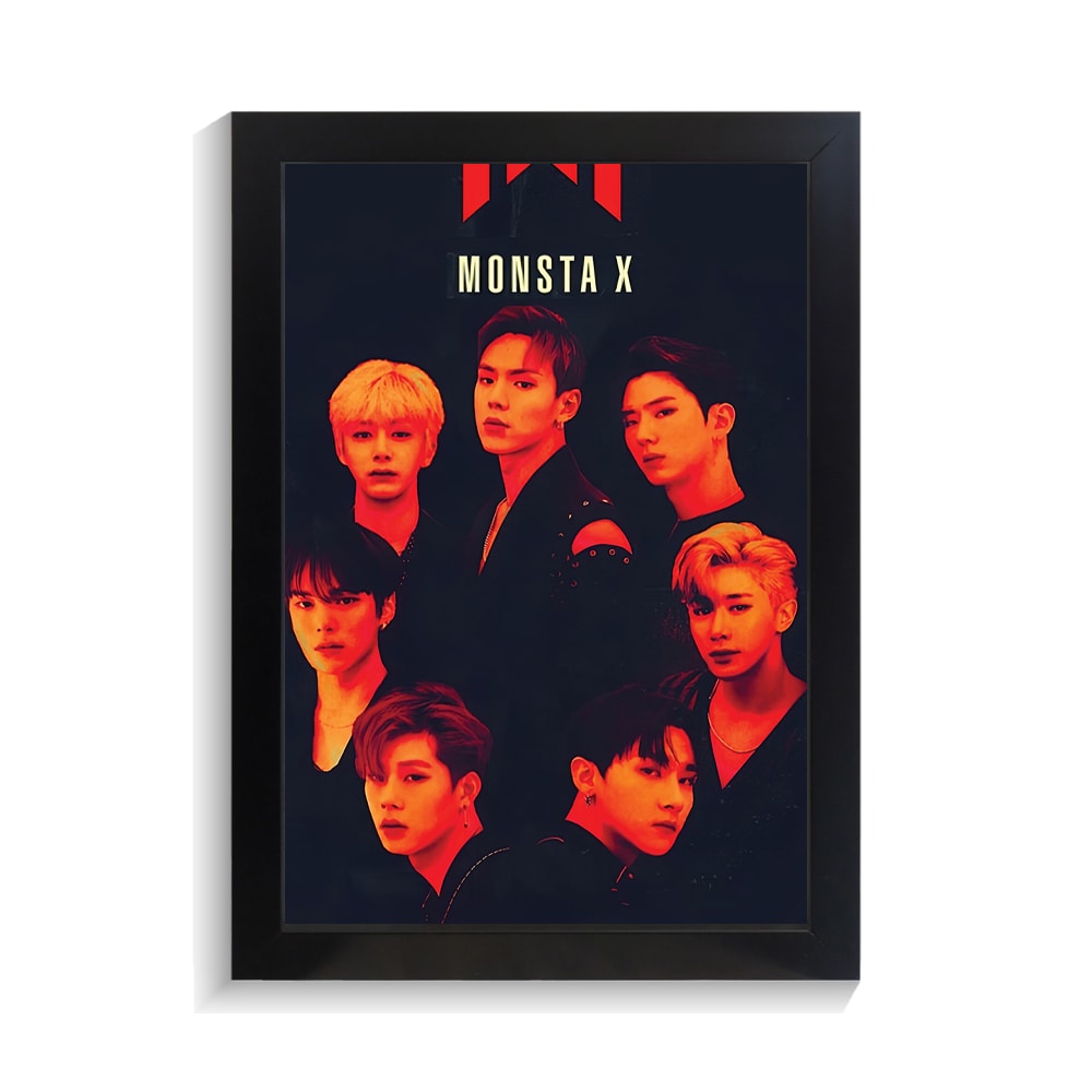 تابلو خواننده طرح Monsta x کد PF-20246 تابلو خواننده طرح Monsta x کد PF 20246