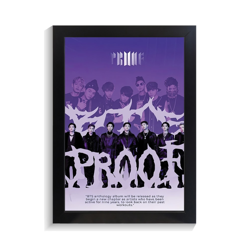 تابلو خواننده طرح bts کد PF-20103 تابلو خواننده طرح bts کد PF 20103