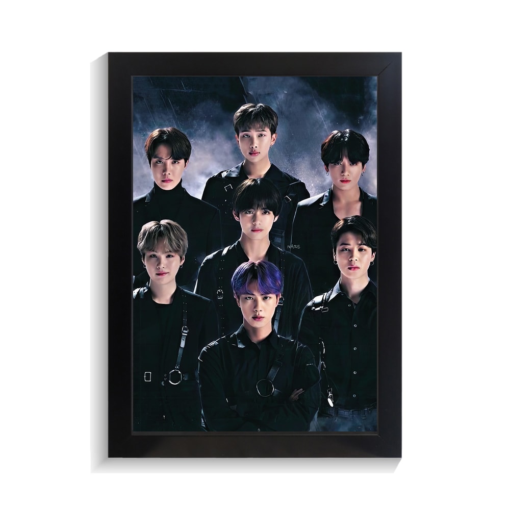 تابلو خواننده طرح bts کد PF-20104 تابلو خواننده طرح bts کد PF 20104