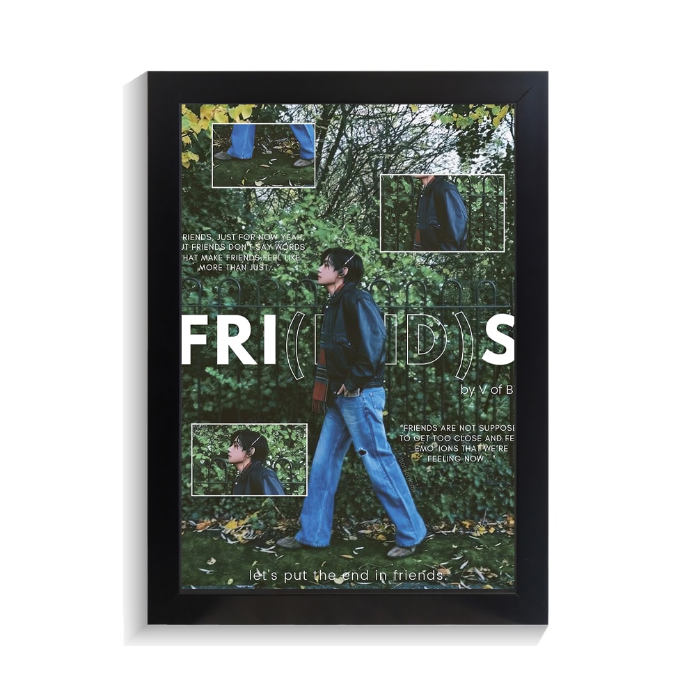 تابلو خواننده طرح bts کد PF-20107 تابلو خواننده طرح bts کد PF 20107