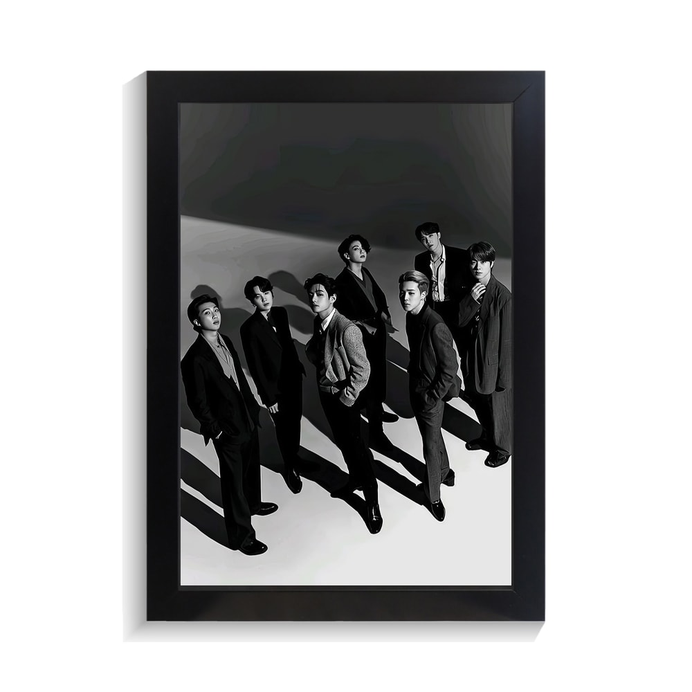 تابلو خواننده طرح bts کد PF-20108 تابلو خواننده طرح bts کد PF 20108