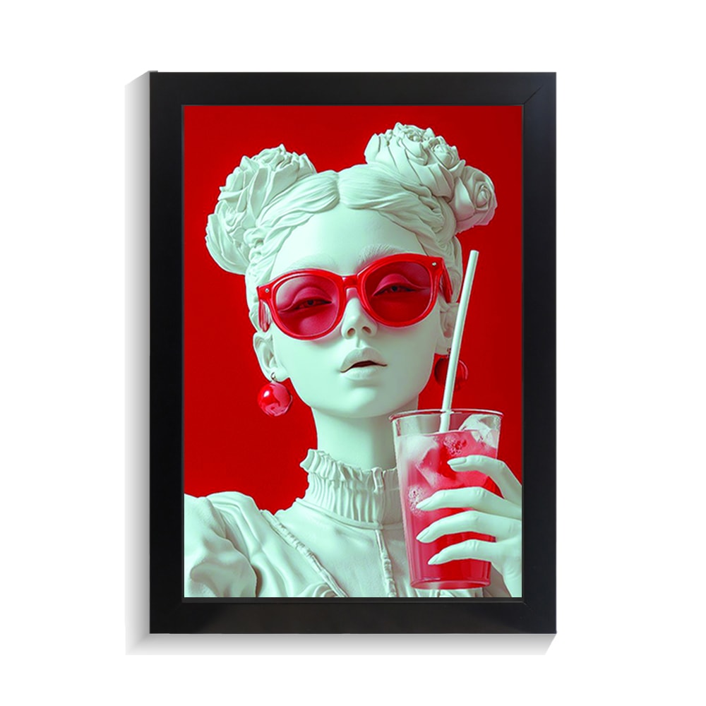 تابلو دخترانه طرح CHERRY GIRL کد PF-25012 تابلو دخترانه طرح CHERRY GIRL کد PF 25012 1