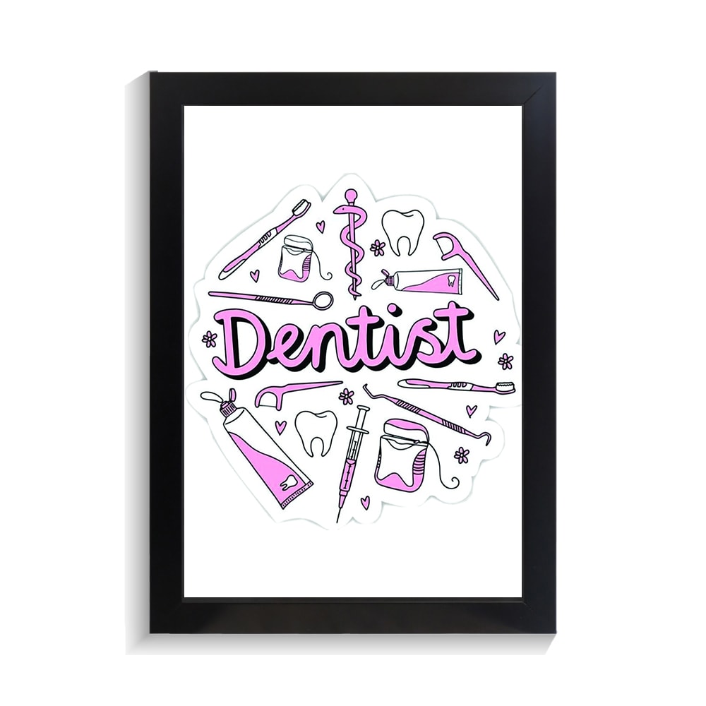 تابلو دندانپزشک طرح Dentist کد PF-29004 تابلو دندانپزشک طرح Dentist کد PF 29004