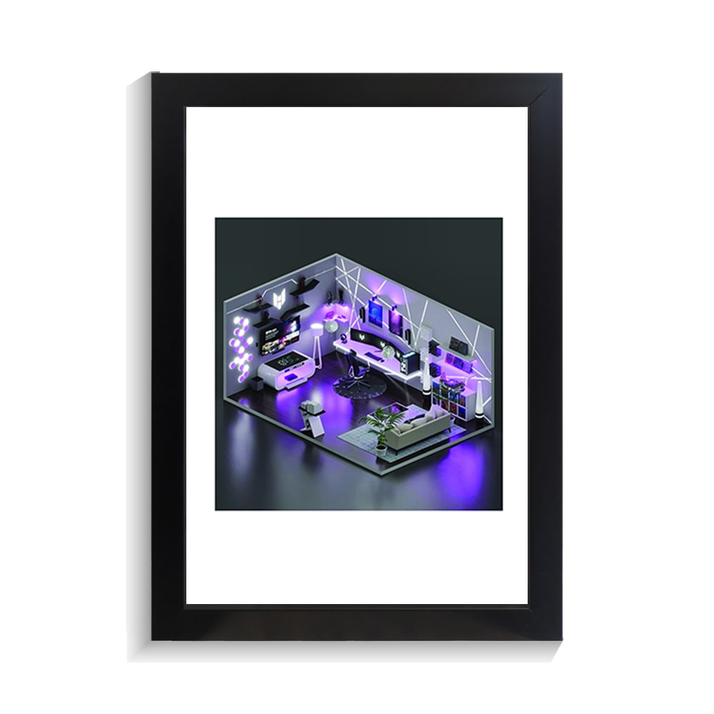 تابلو طرح اتاق گیمینگ کد PF-30004 تابلو طرح اتاق گیمینگ کد PF 30004