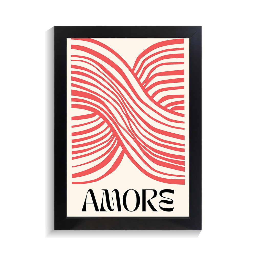 تابلو عاشقانه طرح amore کد PF-27074 تابلو عاشقانه طرح amore کد PF 27074