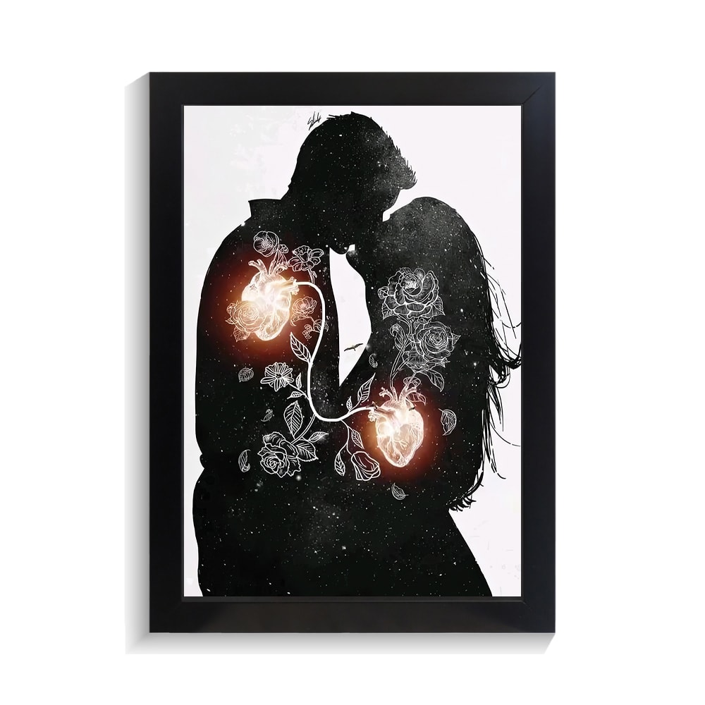 تابلو عاشقانه طرح hearts کد PF-27011 تابلو عاشقانه طرح hearts کد PF 27011