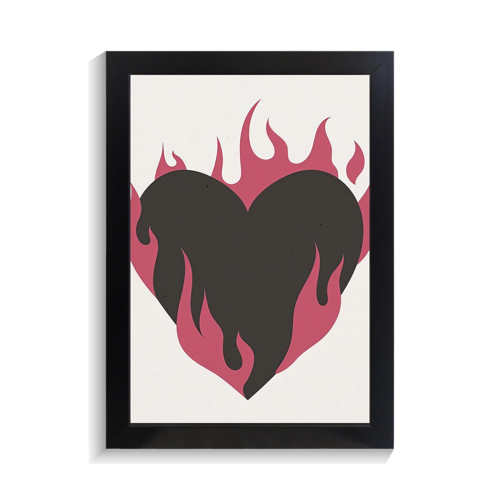 تابلو عاشقانه طرح قلب کد PF-27052 تابلو عاشقانه طرح قلب کد PF 27052