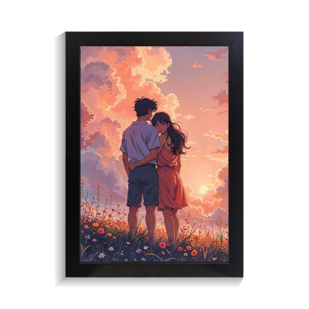 تابلو عاشقانه طرح کاپل کد PF-27037 تابلو عاشقانه طرح کاپل کد PF 27037