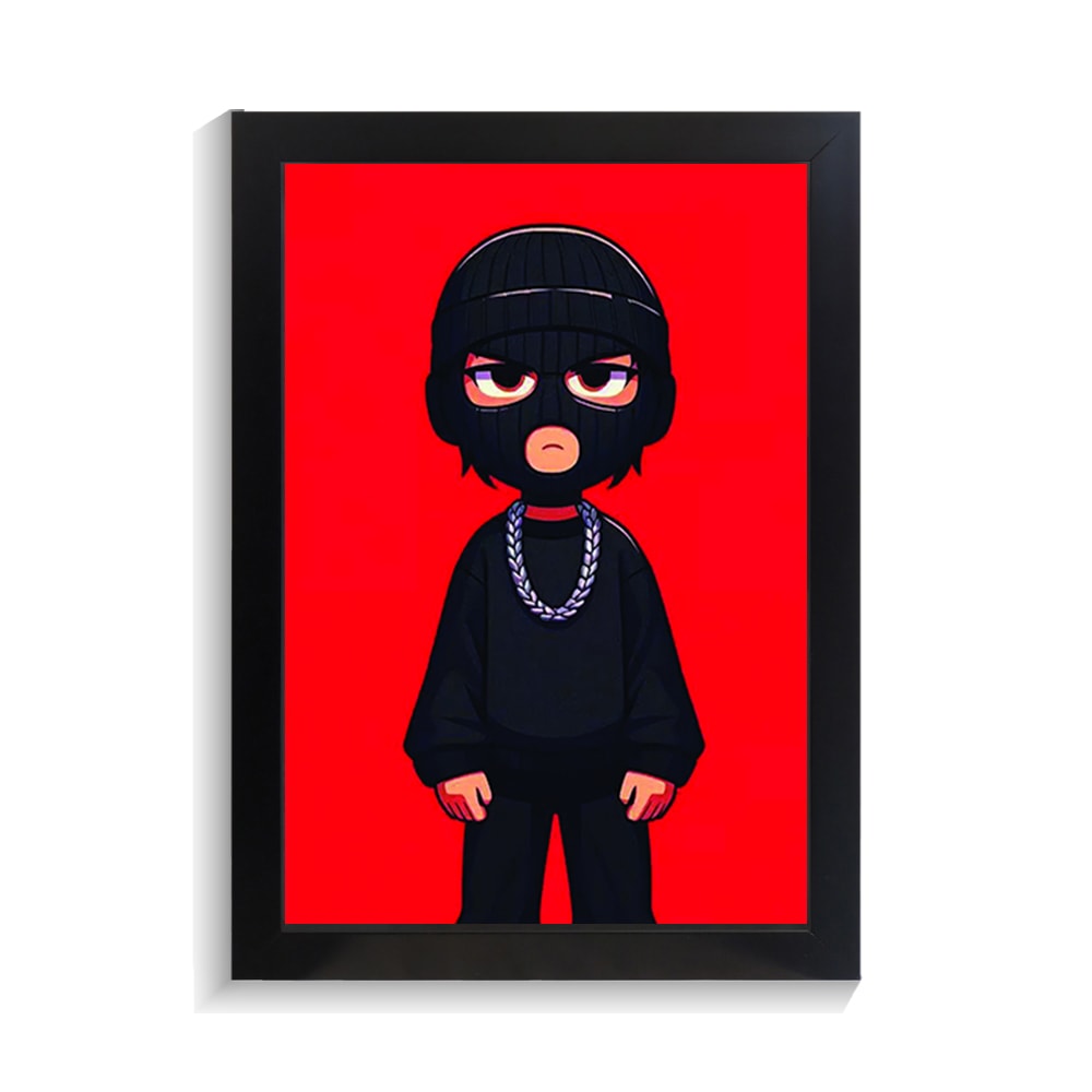 تابلو فانتزی طرح BAD BOY کد PF-21063 تابلو فانتزی طرح BAD BOY کد PF 21063