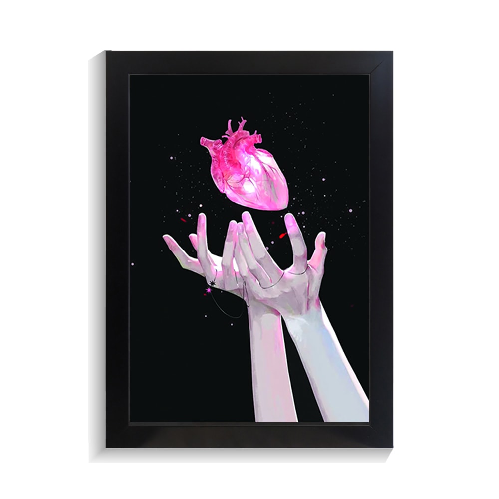 تابلو فانتزی طرح HEART کد PF-21069 تابلو فانتزی طرح HEART کد PF 21069