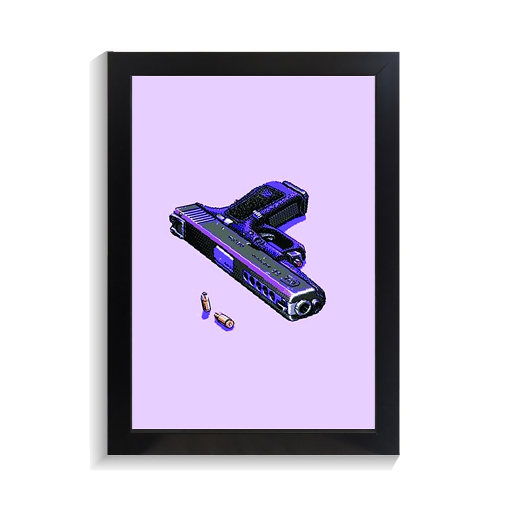 تابلو فانتزی طرح تفنگ کد PF-21081 تابلو فانتزی طرح تفنگ کد PF 21081