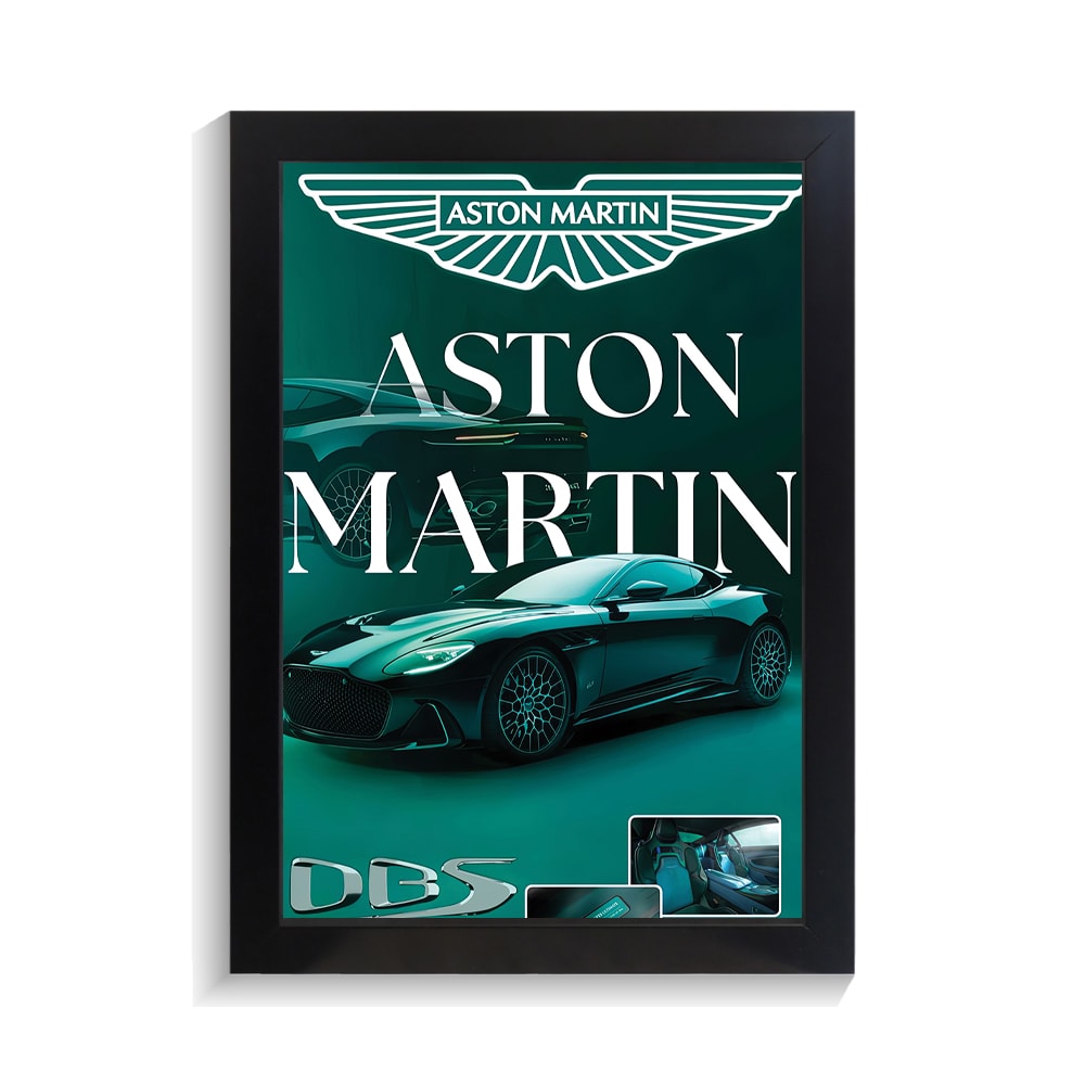 تابلو ماشین طرح استون مارتین کد PF-23542 تابلو ماشین طرح استون مارتین کد PF 23542