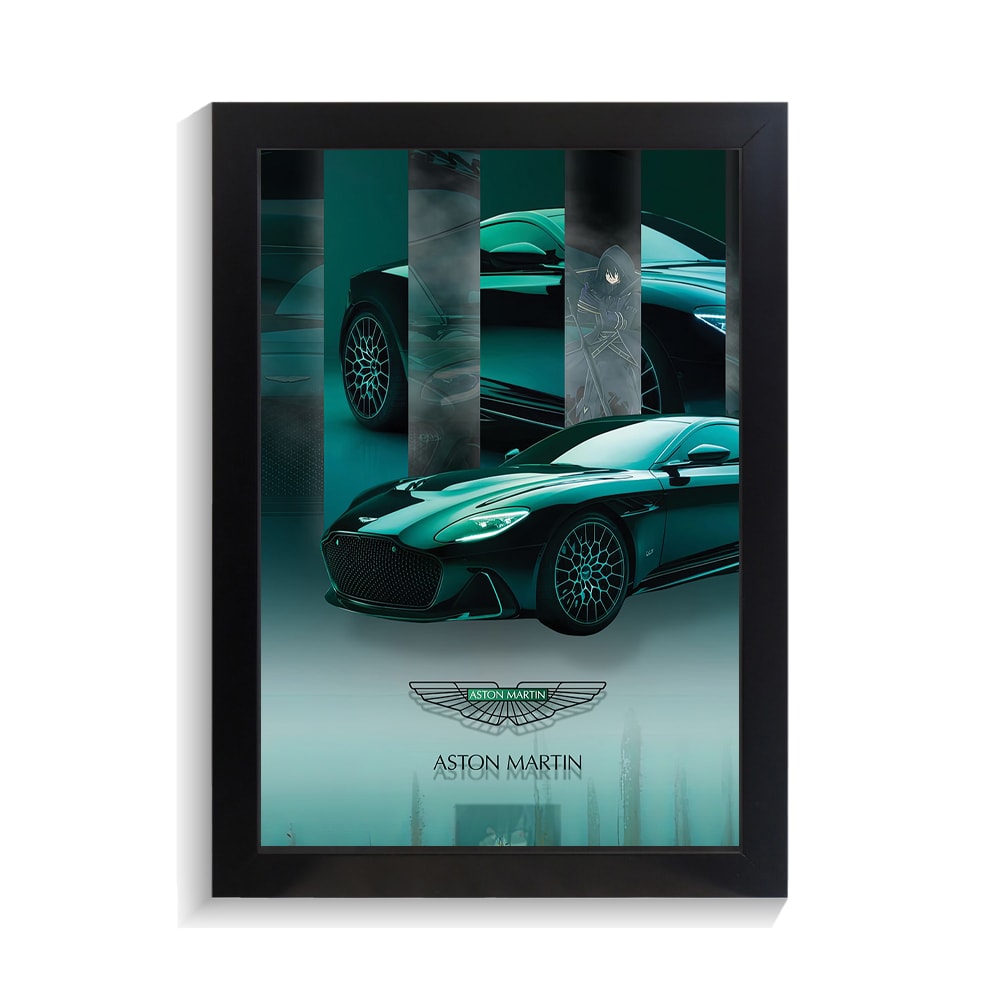 تابلو ماشین طرح استون مارتین کد PF-23560 تابلو ماشین طرح استون مارتین کد PF 23560