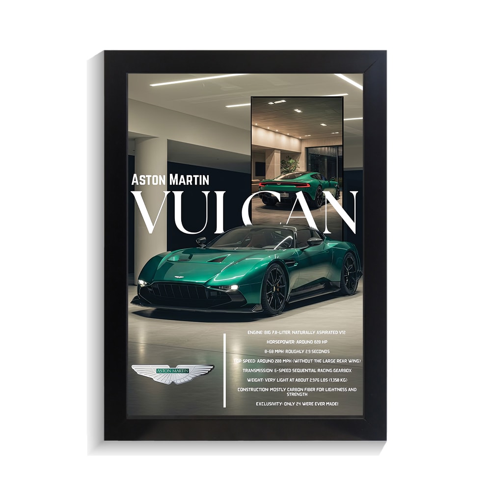 تابلو ماشین طرح استون مارتین کد PF-23562 تابلو ماشین طرح استون مارتین کد PF 23562