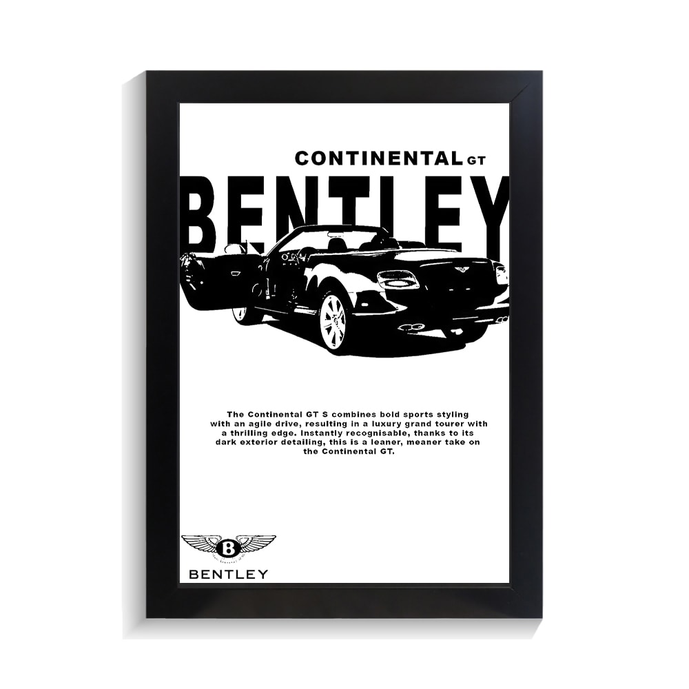 تابلو ماشین طرح بنتلی کانتیننتال کد PF-23580 تابلو ماشین طرح بنتلی کانتیننتال کد PF 23580