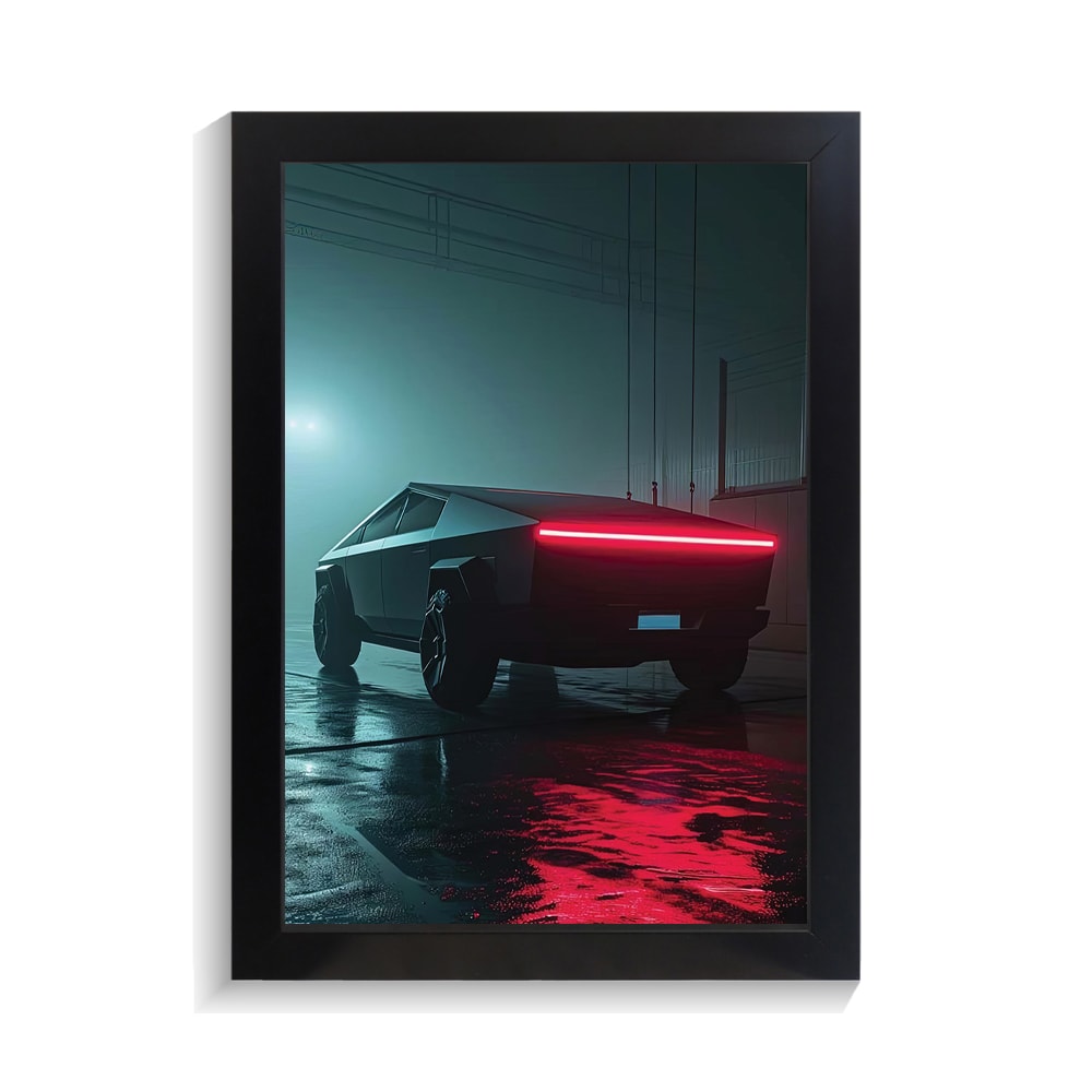 تابلو ماشین طرح تسلا سایبر تراک کد PF-23835 تابلو ماشین طرح تسلا سایبر تراک کد PF 23835