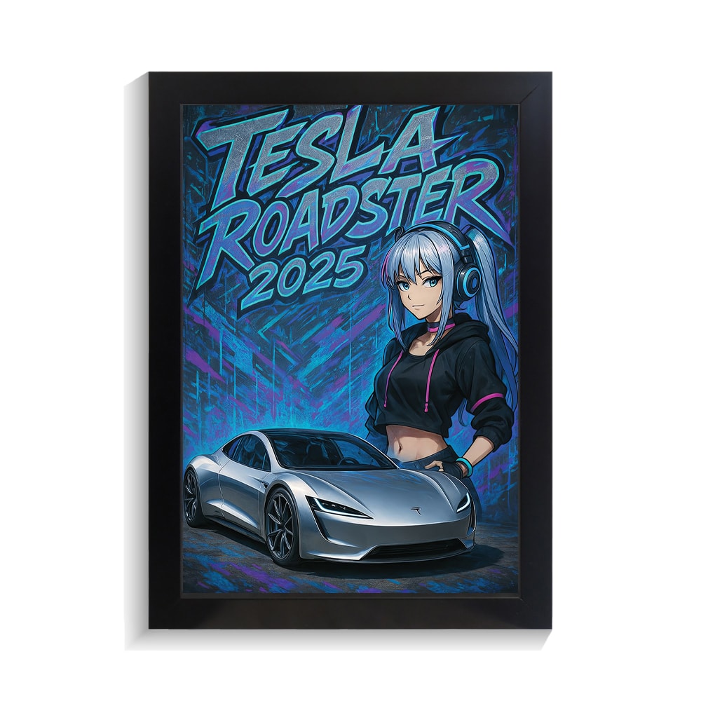 تابلو ماشین طرح تسلا کد PF-23838 تابلو ماشین طرح تسلا کد PF 23838