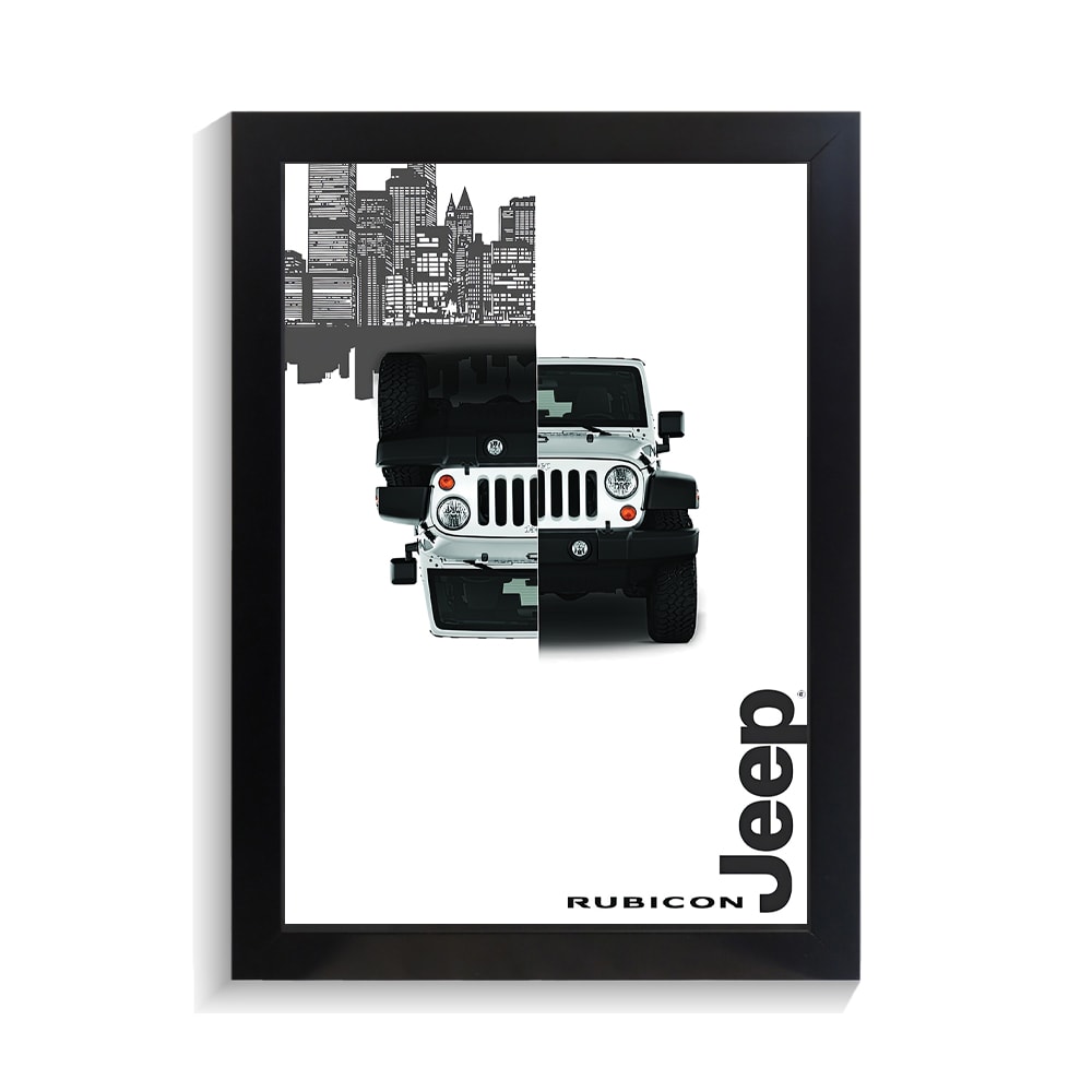 تابلو ماشین طرح جیپ روبیکان کد PF-23935 تابلو ماشین طرح جیپ روبیکان کد PF 23935