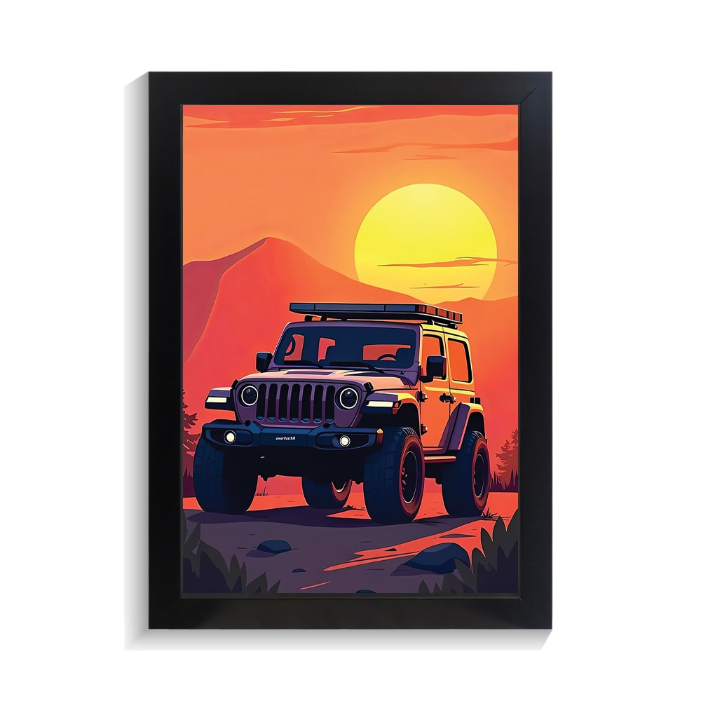 تابلو ماشین طرح جیپ کد PF-23928 تابلو ماشین طرح جیپ کد PF 23928