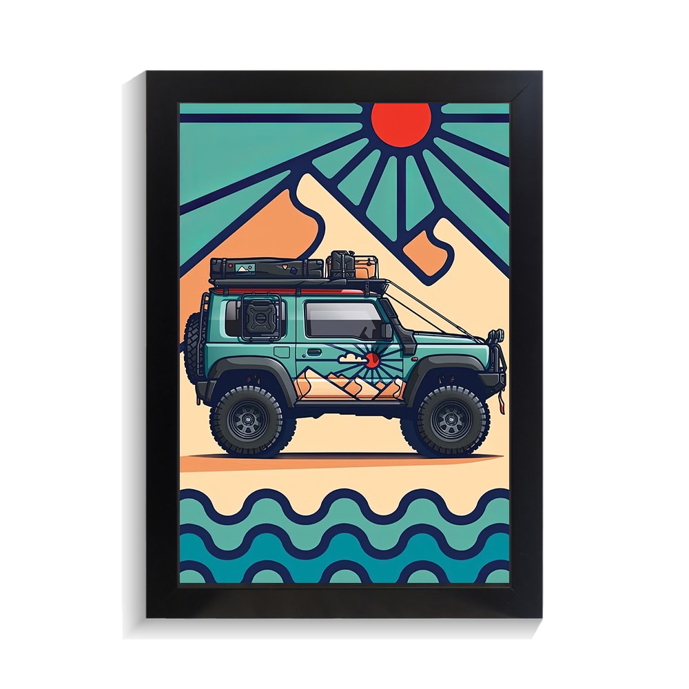 تابلو ماشین طرح جیپ کد PF-23933 تابلو ماشین طرح جیپ کد PF 23933