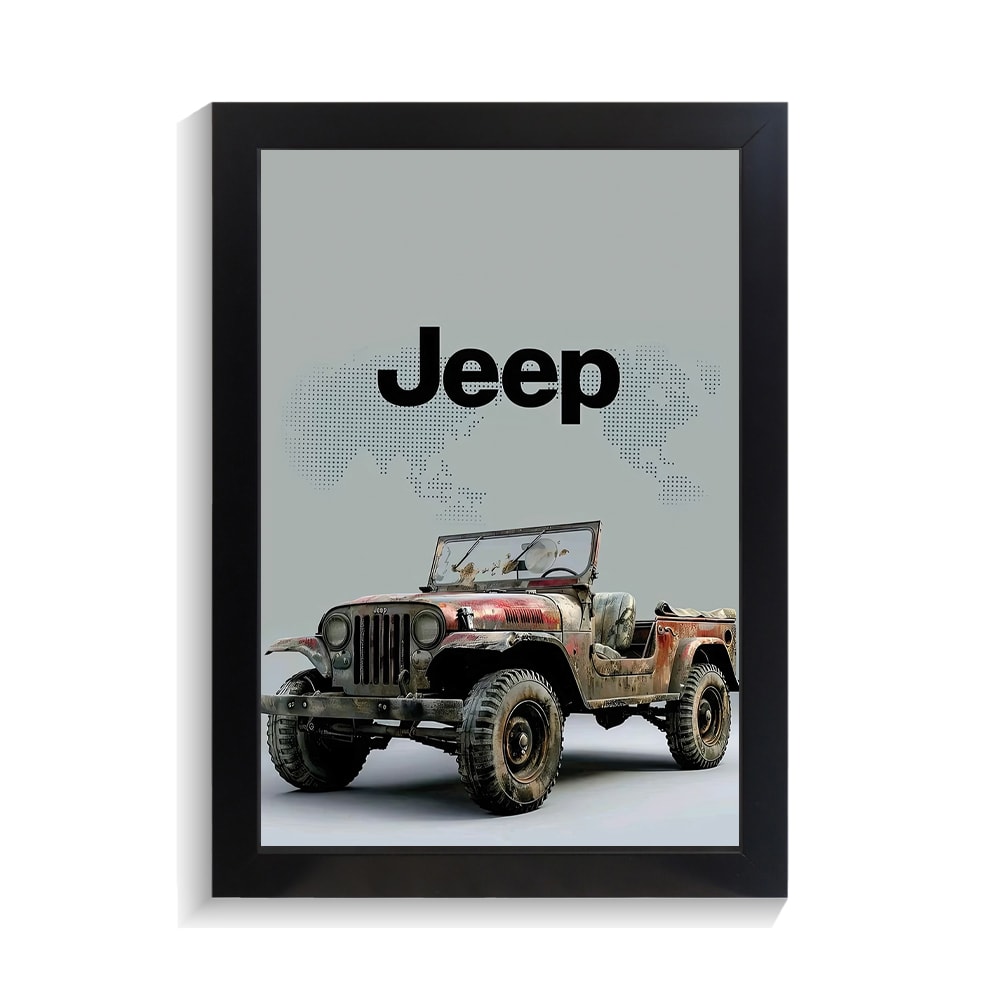 تابلو ماشین طرح جیپ کد PF-23943 تابلو ماشین طرح جیپ کد PF 23943