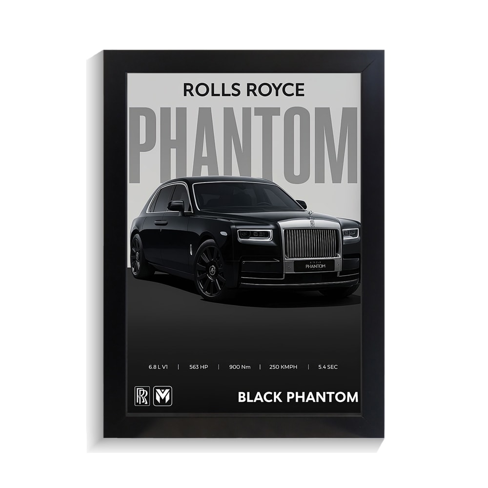 تابلو ماشین طرح رولز رویس فانتوم کد PF-23509 تابلو ماشین طرح رولز رویس فانتوم کد PF 23509