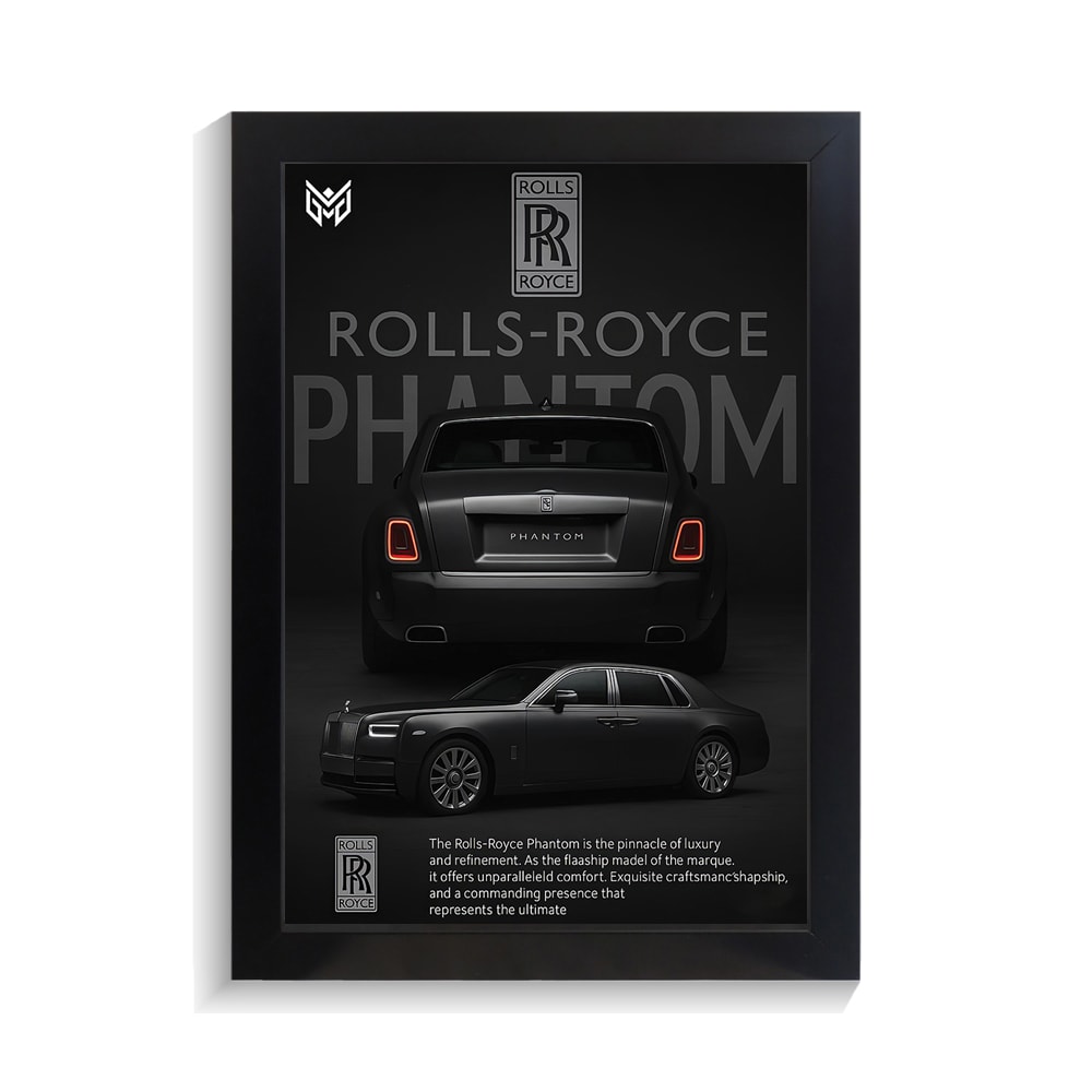 تابلو ماشین طرح رولز رویس فانتوم کد PF-23521 تابلو ماشین طرح رولز رویس فانتوم کد PF 23521