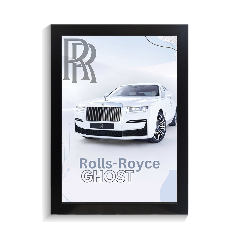 تابلو ماشین طرح رولز رویس گوست کد PF-23527 تابلو ماشین طرح رولز رویس گوست کد PF 23527