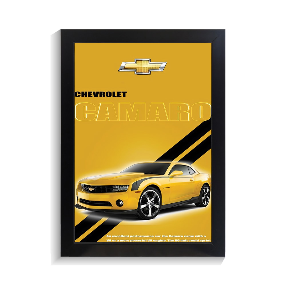 تابلو ماشین طرح شورلت کامارو کد PF-23623 تابلو ماشین طرح شورلت کامارو کد PF 23623