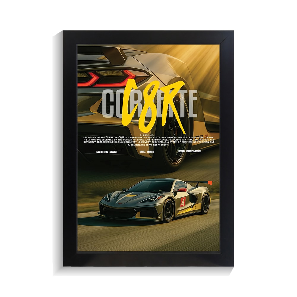 تابلو ماشین طرح شورلت کوروت کد PF-23639 تابلو ماشین طرح شورلت کوروت کد PF 23639