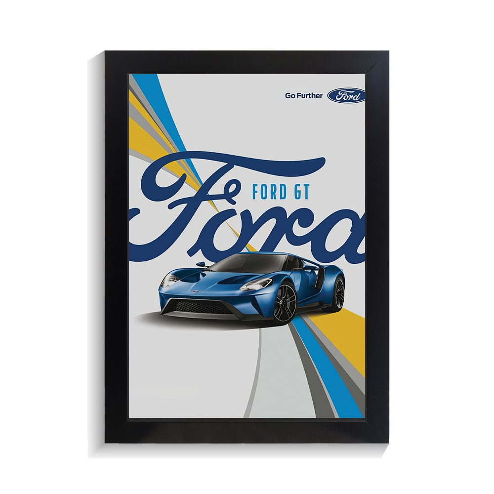 تابلو ماشین طرح فورد GT کد PF-23712 تابلو ماشین طرح فورد GT کد PF 23712