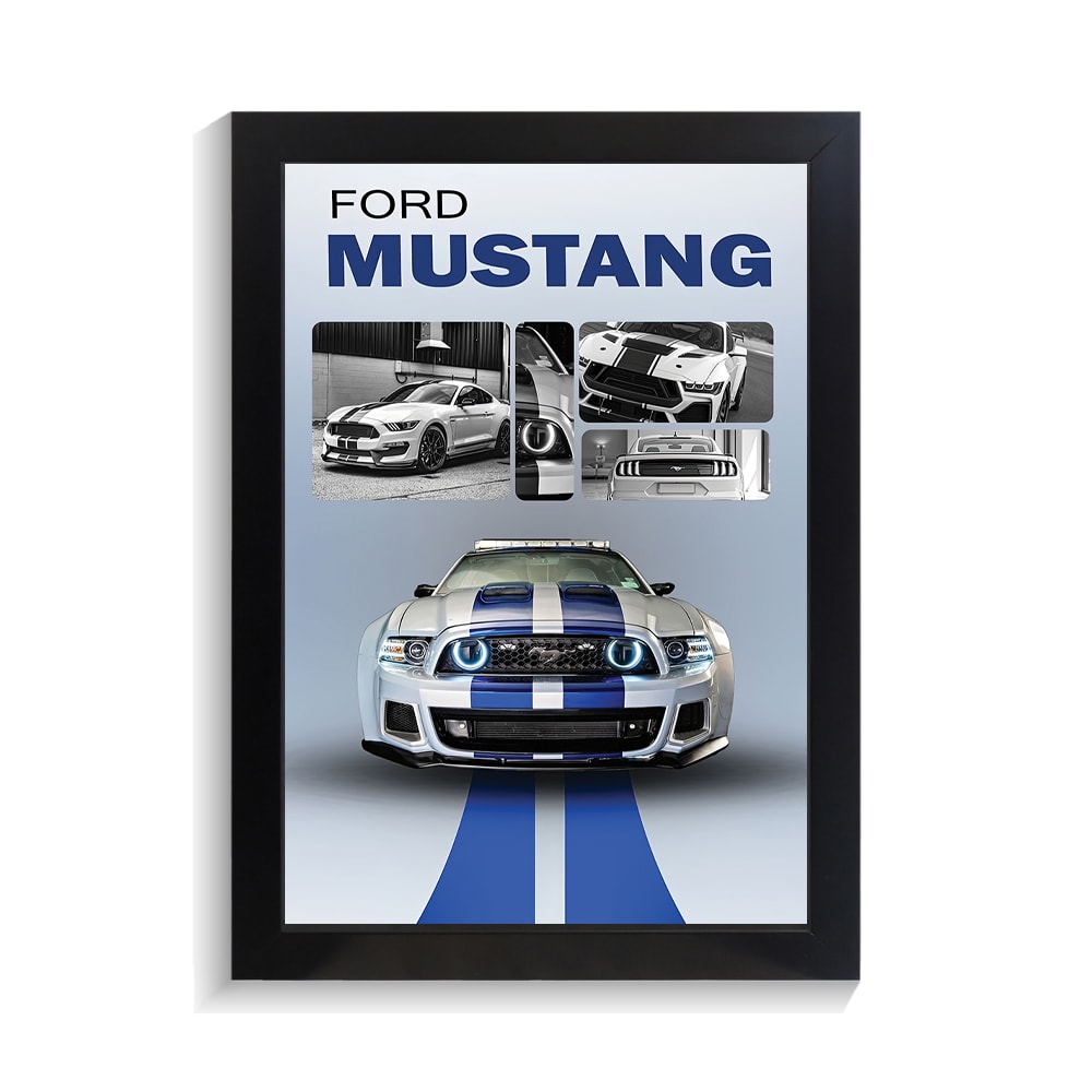 تابلو ماشین طرح فورد موستانگ کد PF-23701 تابلو ماشین طرح فورد موستانگ کد PF 23701