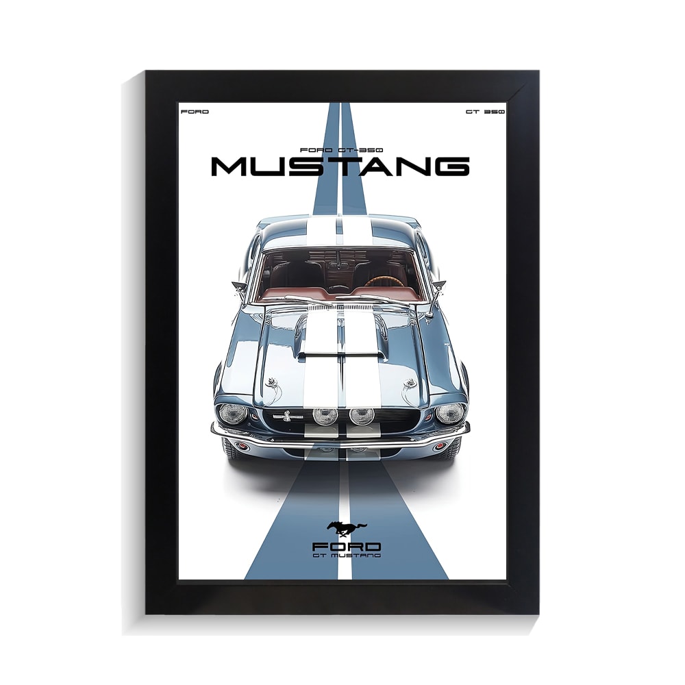 تابلو ماشین طرح فورد موستانگ کد PF-23722 تابلو ماشین طرح فورد موستانگ کد PF 23722