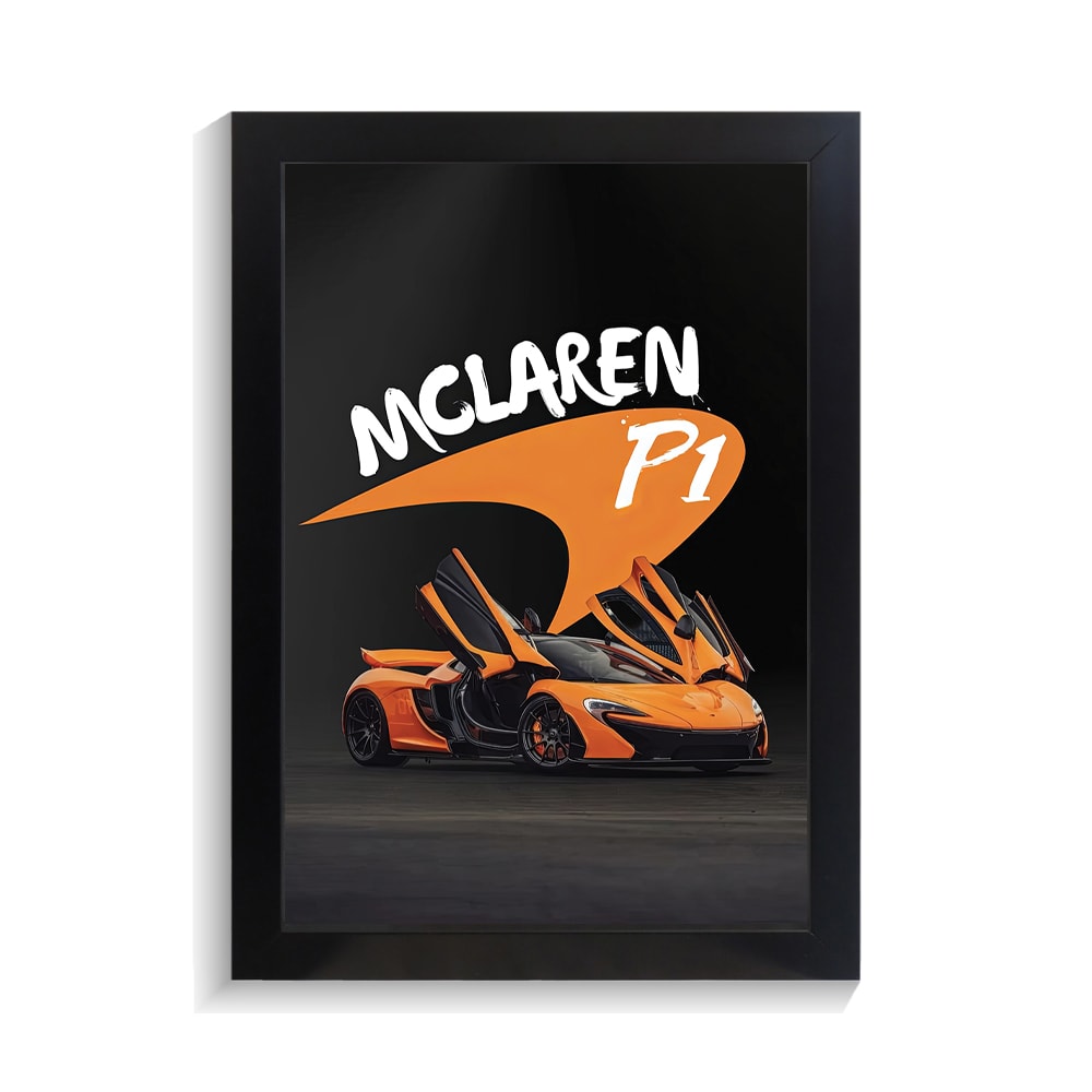 تابلو ماشین طرح مک لارن p1 کد PF-23901 تابلو ماشین طرح مک لارن p1 کد PF 23901