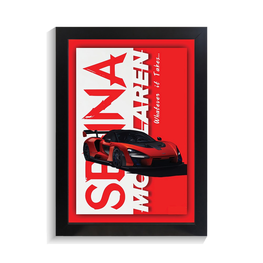 تابلو ماشین طرح مک لارن سنا کد PF-23913 تابلو ماشین طرح مک لارن سنا کد PF 23913