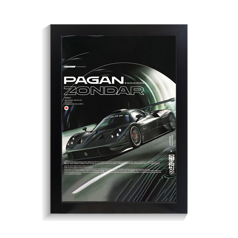 تابلو ماشین طرح پاگانی زوندا کد PF-23802 تابلو ماشین طرح پاگانی زوندا کد PF 23802