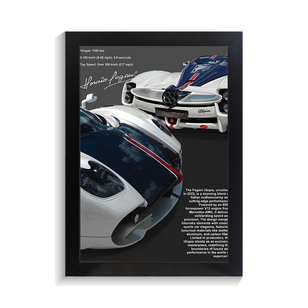 تابلو ماشین طرح پاگانی یوتوپیا کد PF-23803 تابلو ماشین طرح پاگانی یوتوپیا کد PF 23803