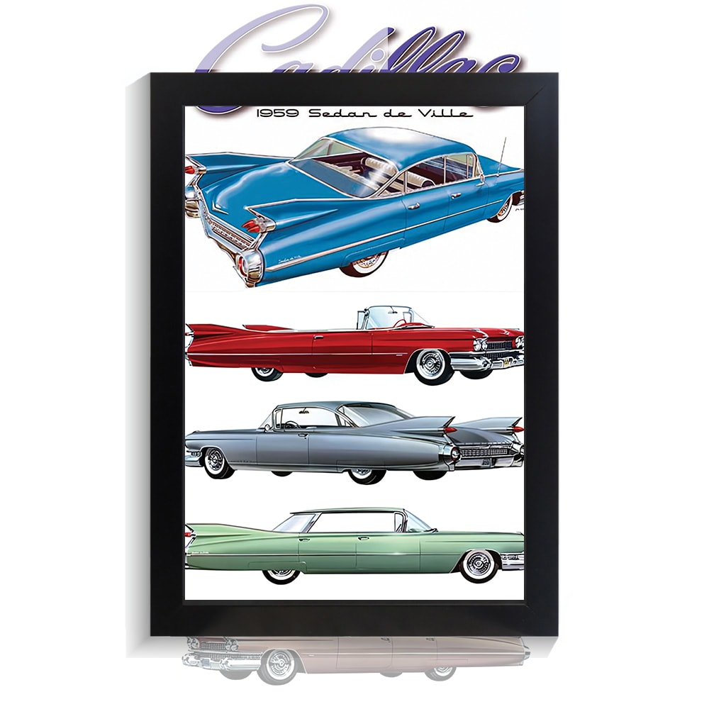 تابلو ماشین طرح کادیلاک کد PF-23594 تابلو ماشین طرح کادیلاک کد PF 23594