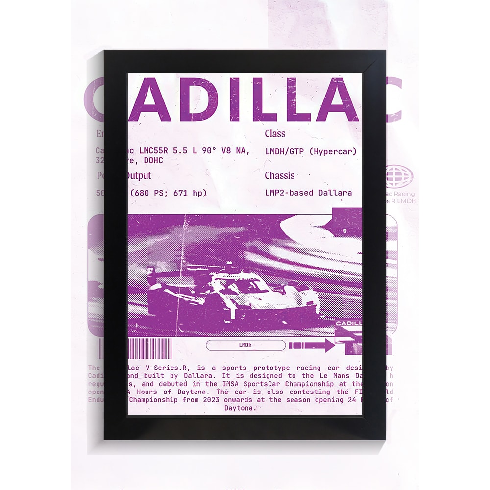 تابلو ماشین طرح کادیلاک کد PF-23601 تابلو ماشین طرح کادیلاک کد PF 23601