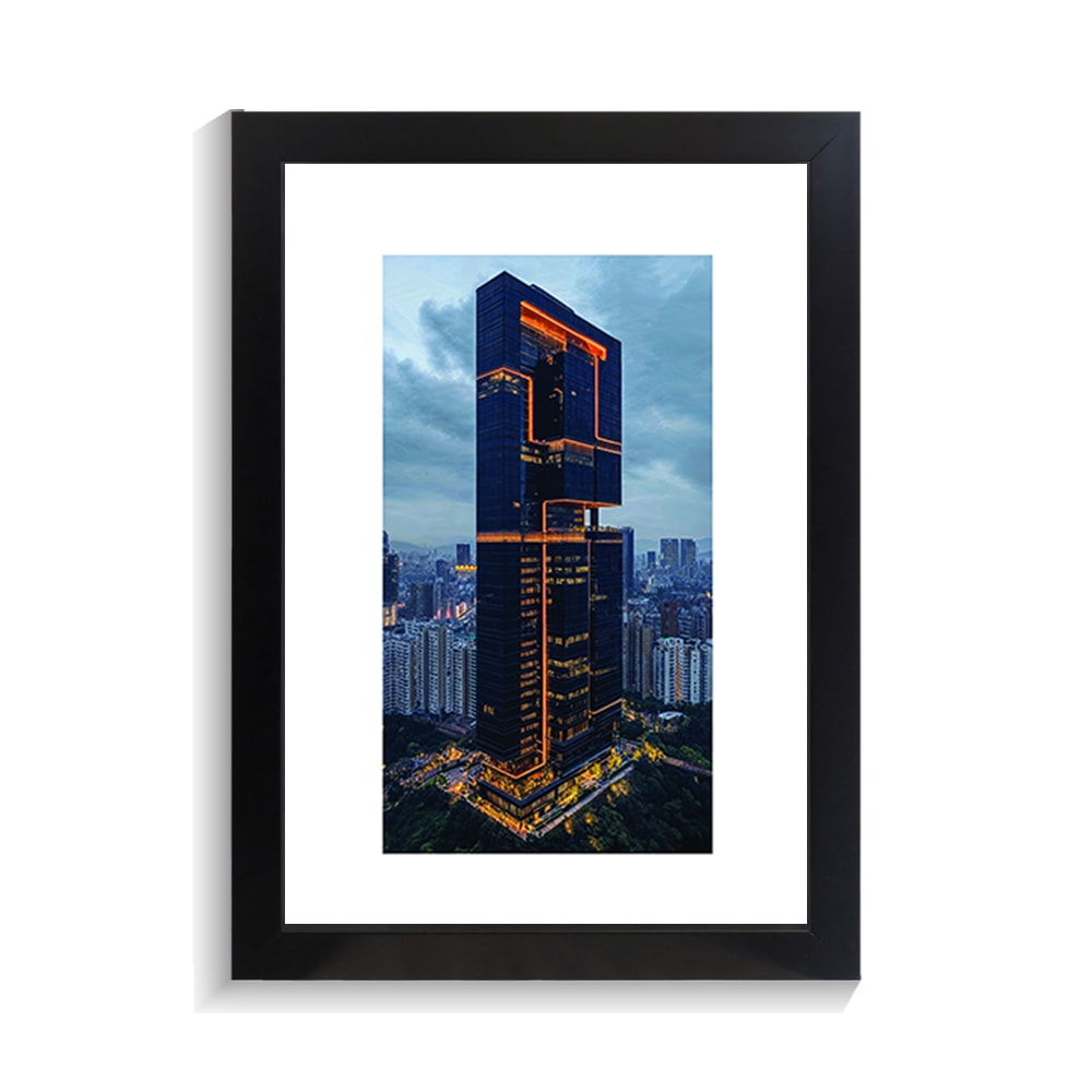 تابلو معماری طرح ساختمان مدرن کد PF-29041 تابلو معماری طرح ساختمان مدرن کد PF 29041