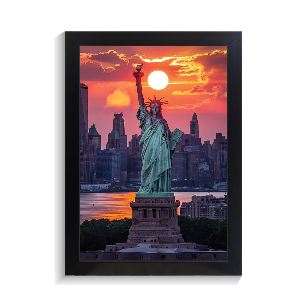 تابلو منظره طرح برج آزادی کد PF-22195 تابلو منظره طرح برج آزادی کد PF 22195