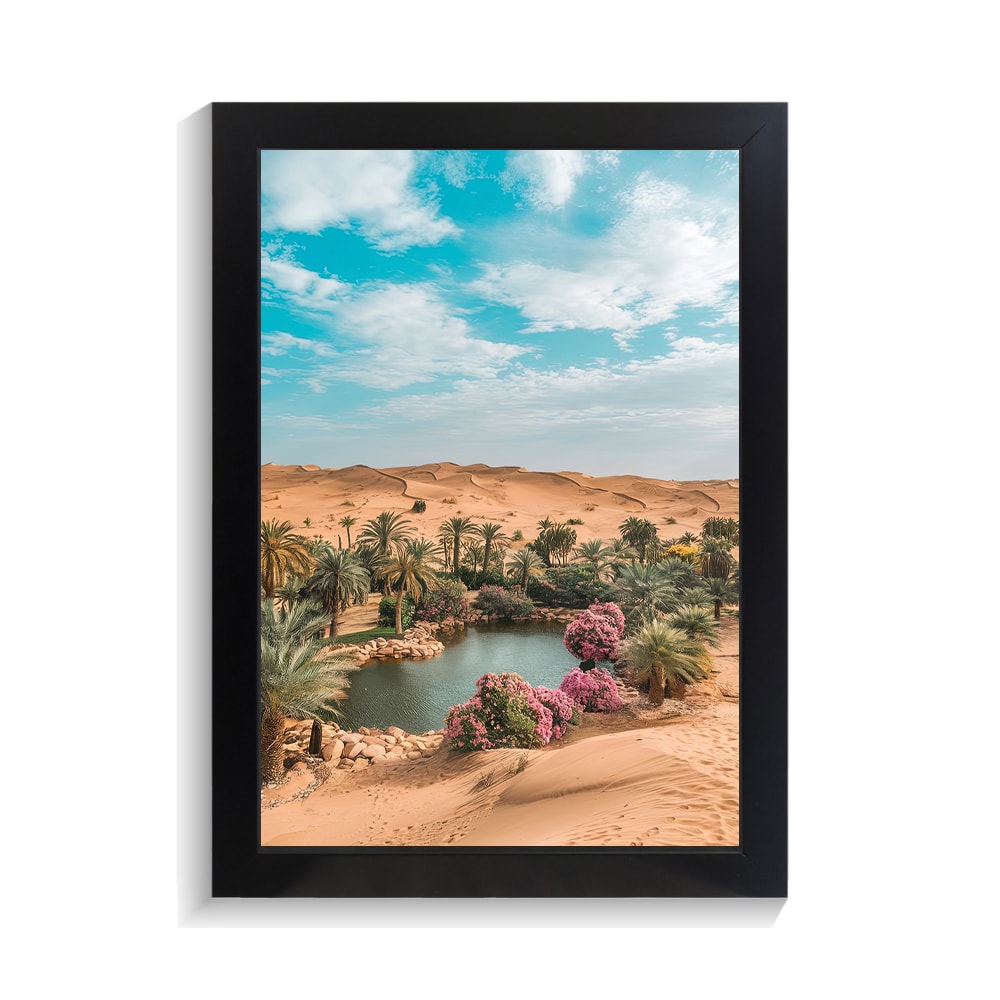 تابلو منظره طرح بیابان کد PF-22007 تابلو منظره طرح بیابان کد PF 22007