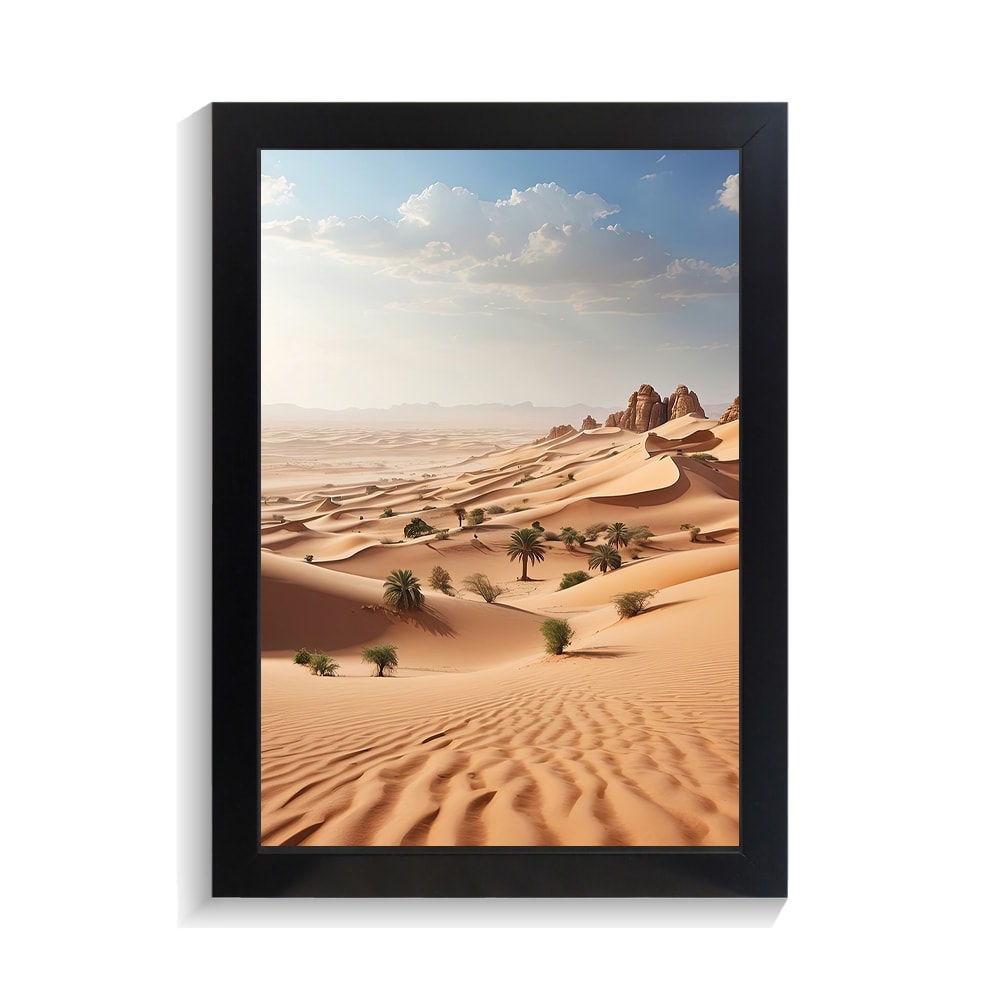 تابلو منظره طرح بیابان کد PF-22011 تابلو منظره طرح بیابان کد PF 22011