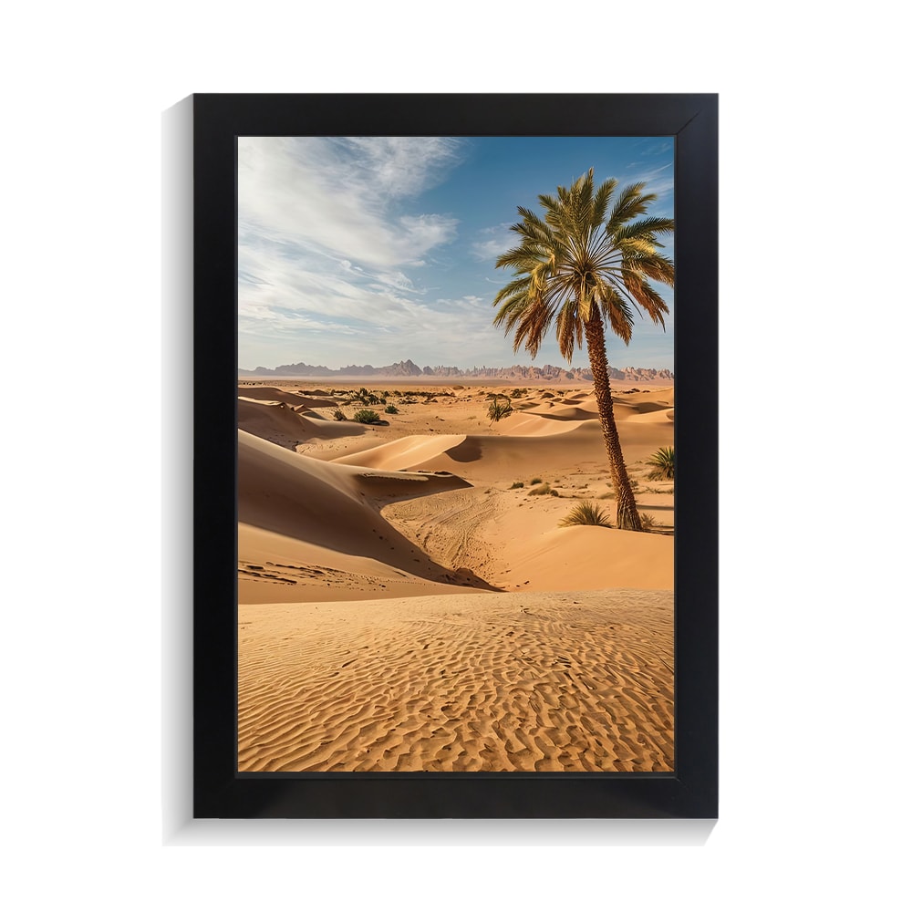 تابلو منظره طرح بیابان کد PF-22012 تابلو منظره طرح بیابان کد PF 22012