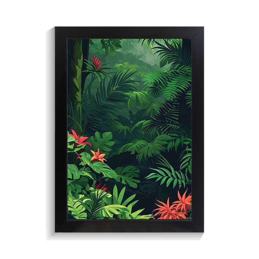 تابلو منظره طرح جنگل کد PF-22032 تابلو منظره طرح جنگل کد PF 22032