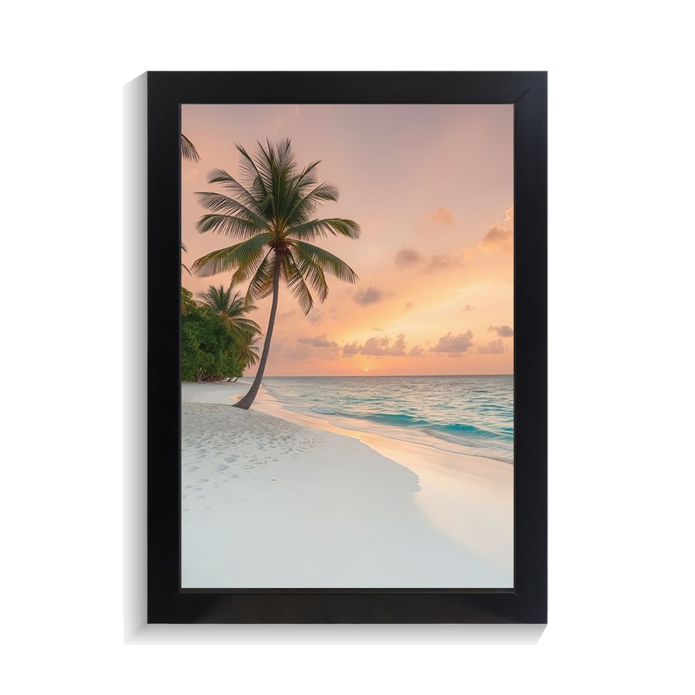 تابلو منظره طرح ساحل کد PF-22065 تابلو منظره طرح ساحل کد PF 22065