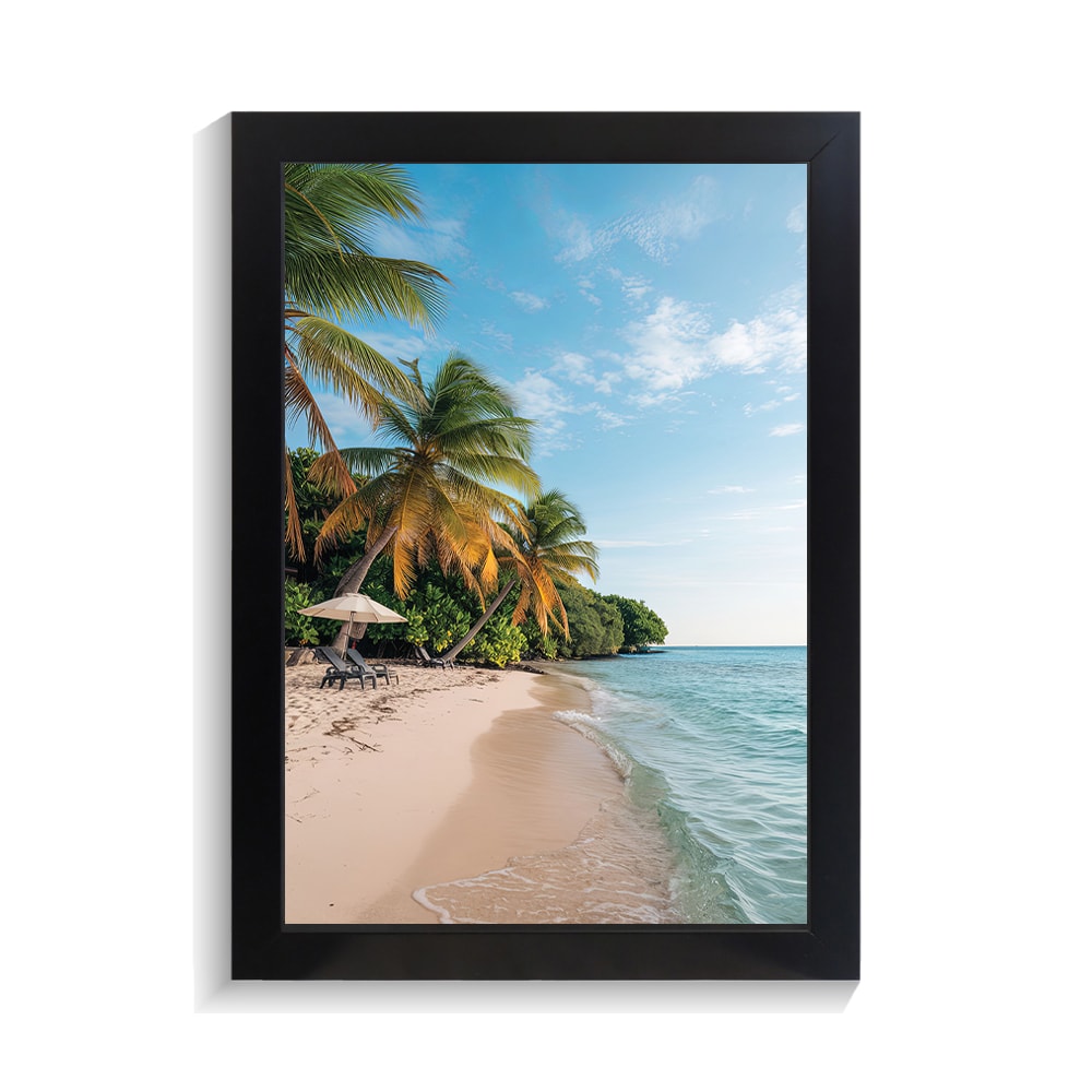 تابلو منظره طرح ساحل کد PF-22074 تابلو منظره طرح ساحل کد PF 22074