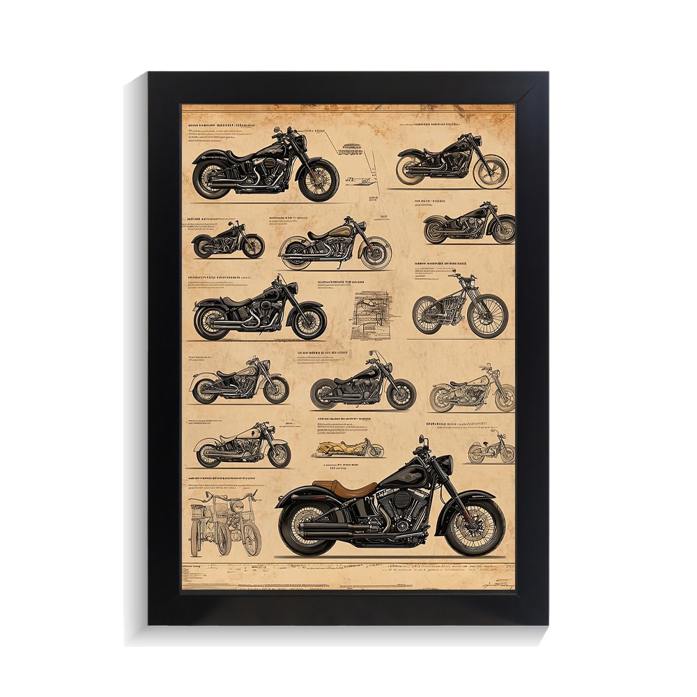 تابلو موتور طرح هارلی دیویدسون کد PF-31073 تابلو موتور طرح هارلی دیویدسون کد PF 31073