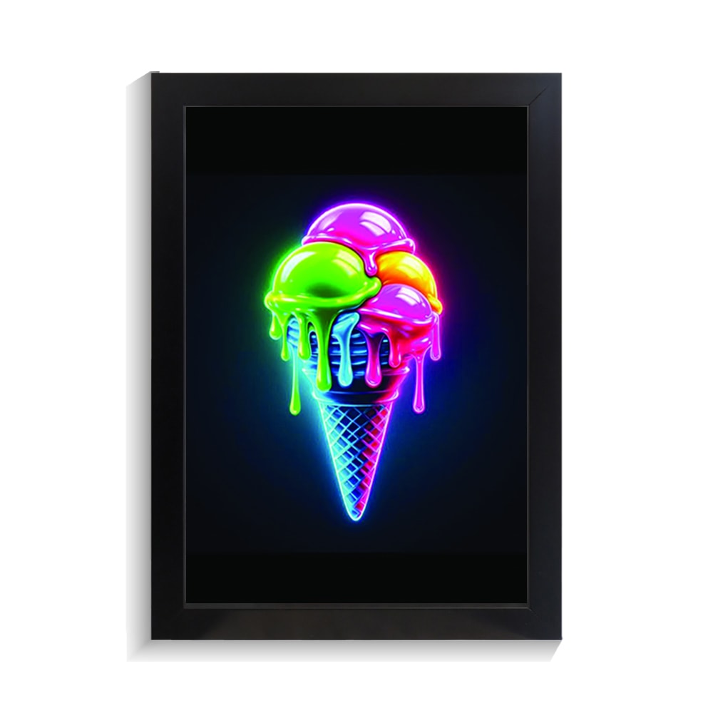 تابلو کافه و رستوران طرح بستنی کد PF-29018 تابلو کافه و رستوران طرح بستنی کد PF 29018